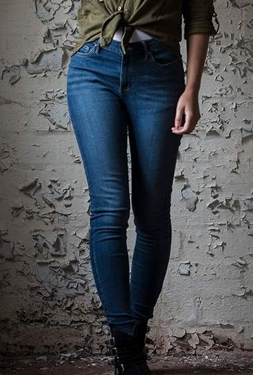 Skinny Fit Damen-Jeans "Lara"