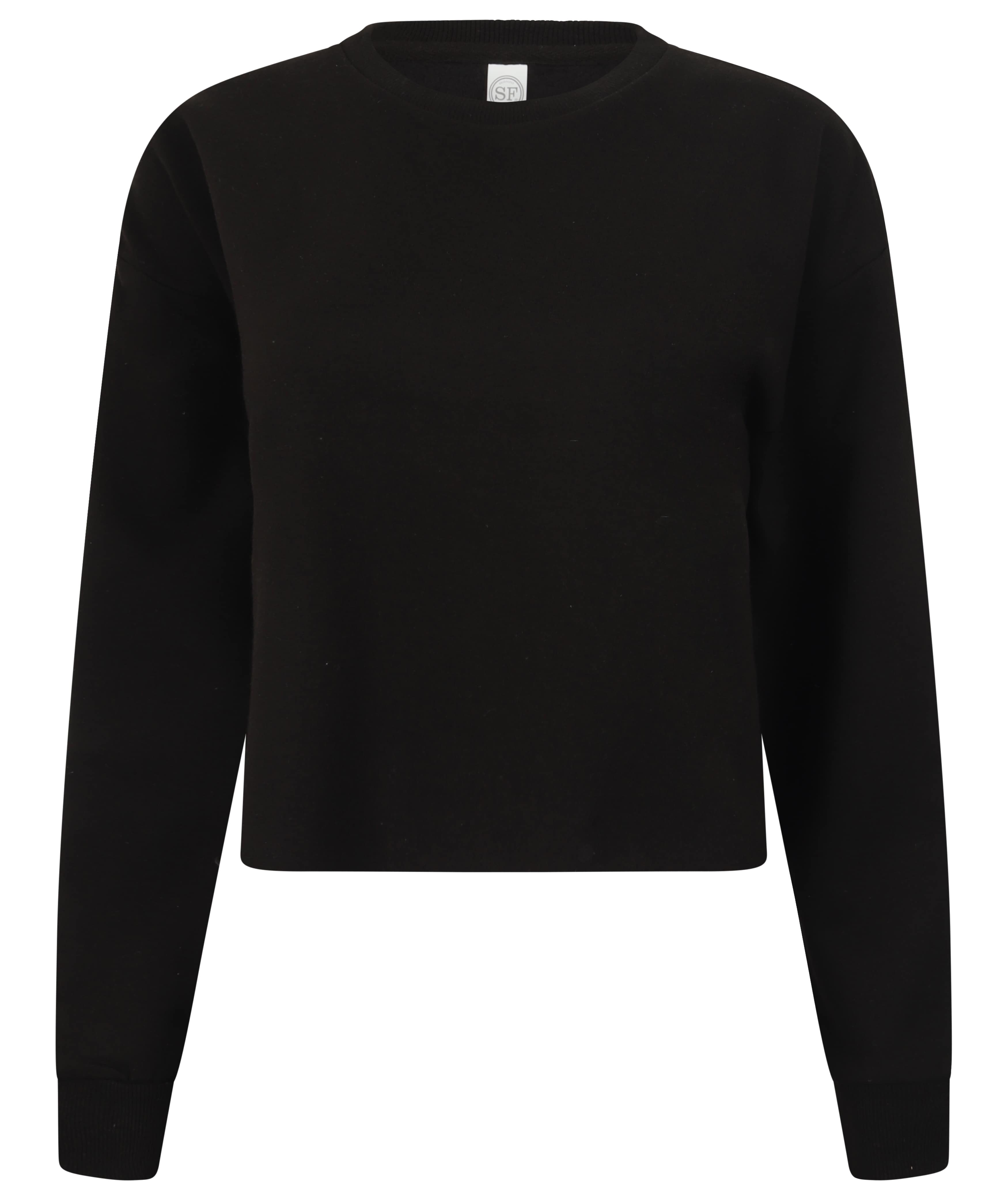 Lässiges Damen Cropped-Sweatshirt