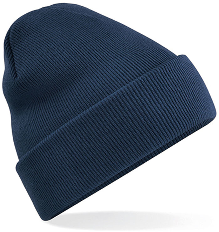 Klassischer Beanie mit Umschlag