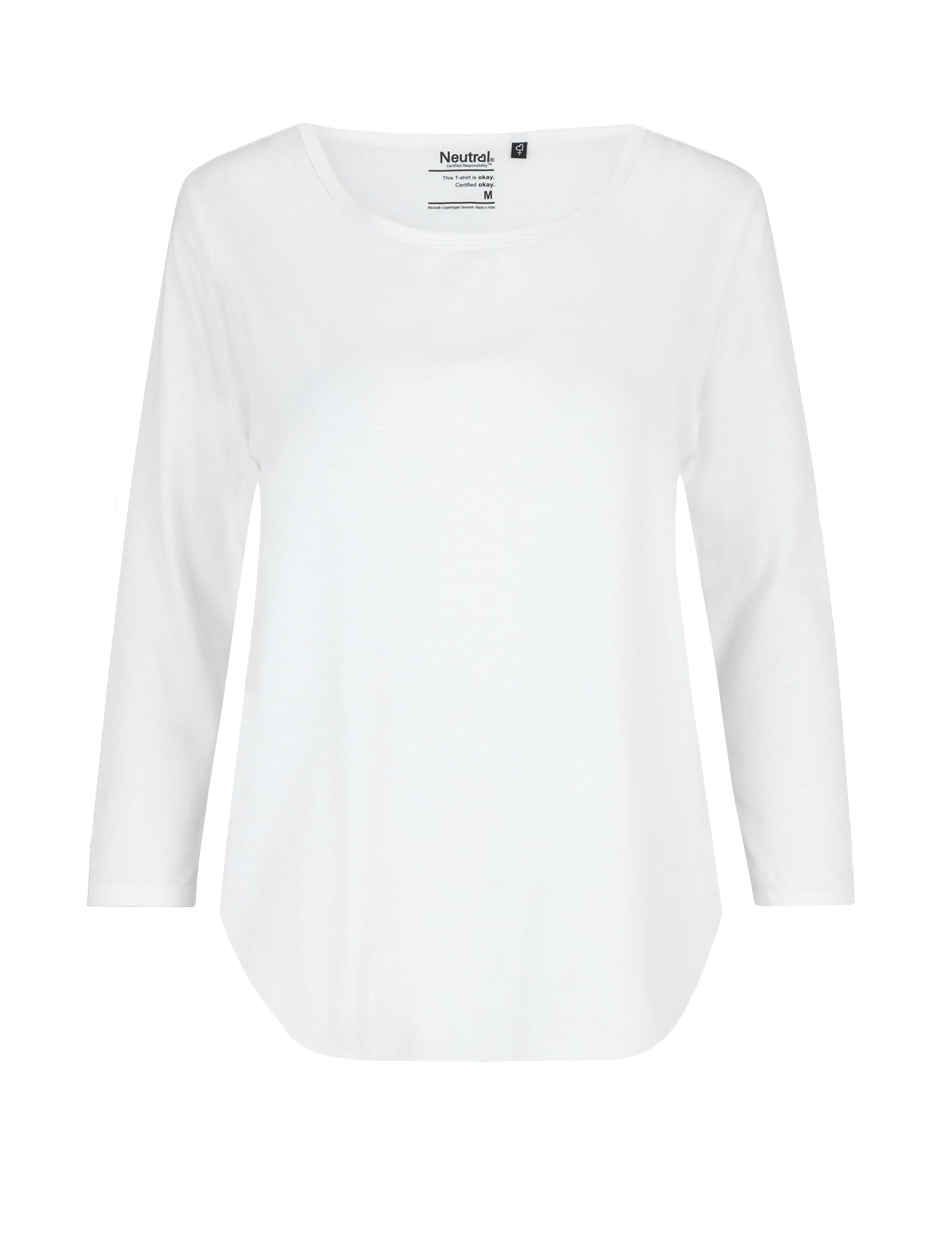 3/4-Arm Damen-T-Shirt aus Fairtrade-Baumwolle