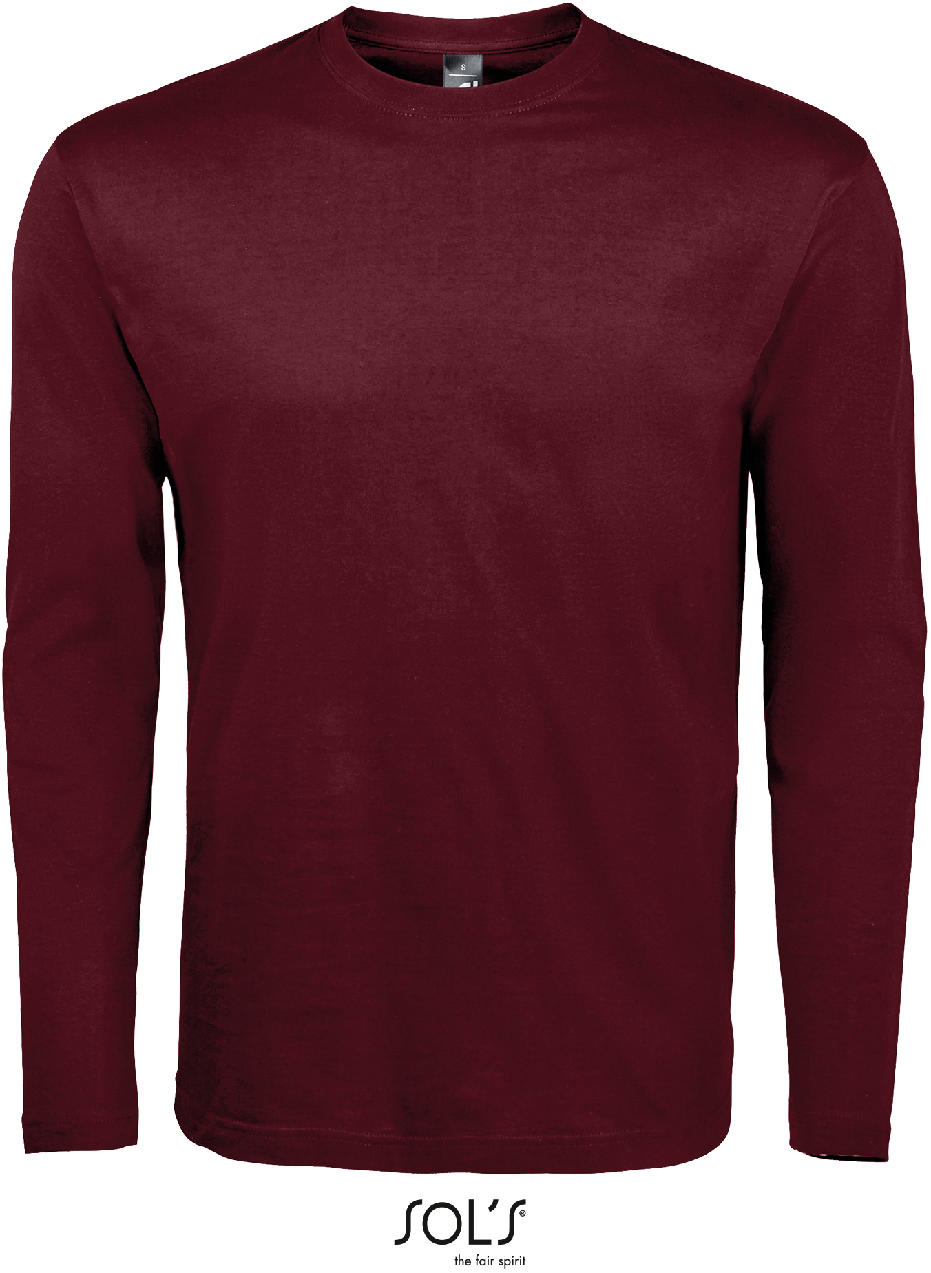 Klassisches Basic Herren-Longsleeve "Monarch"