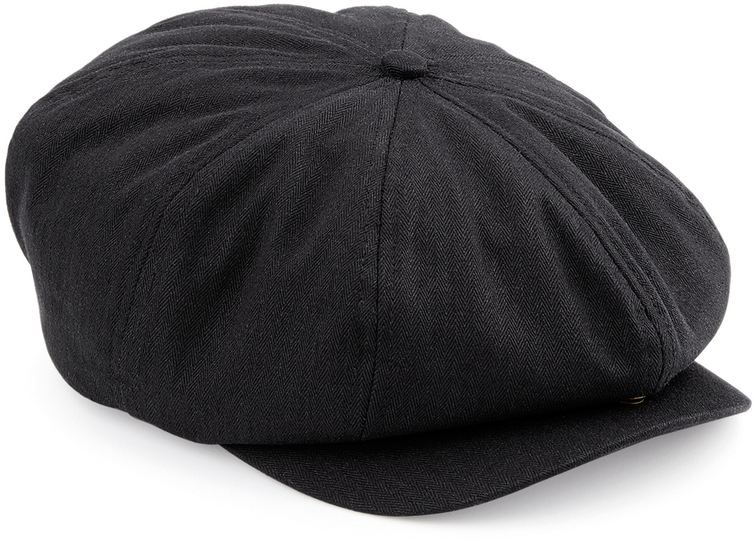 Traditionelle Newsboy Cap mit Steppfutter