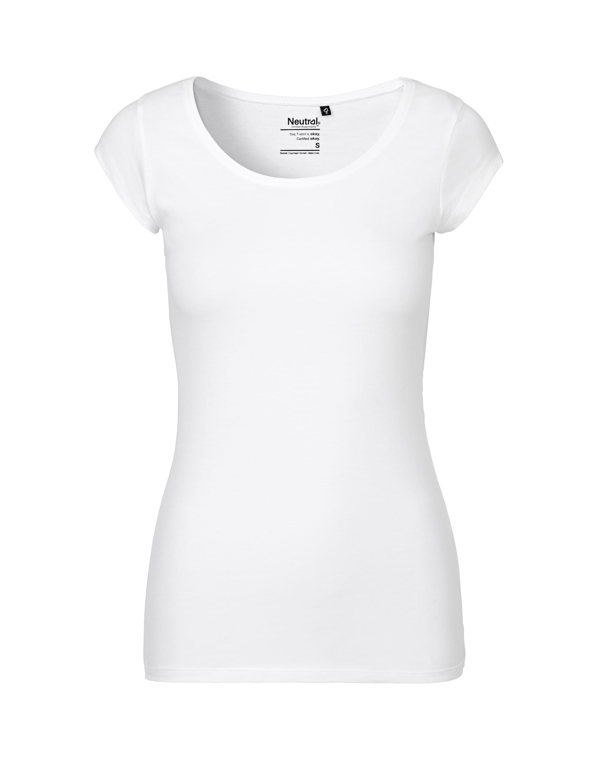 Damen-T-Shirt aus Fairtrade-Baumwolle im leichten Slim Fit-Schnitt