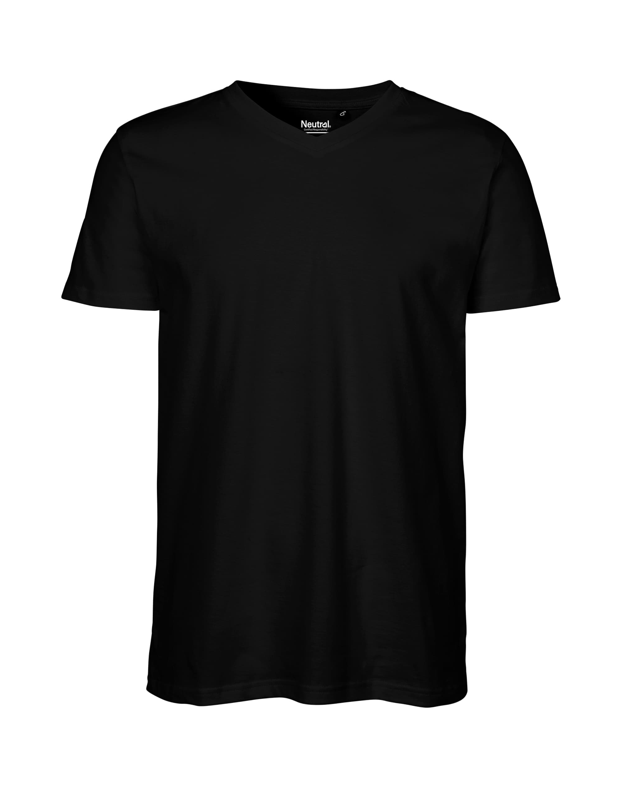 V-Neck Herren-T-Shirt aus Fairtrade-Baumwolle