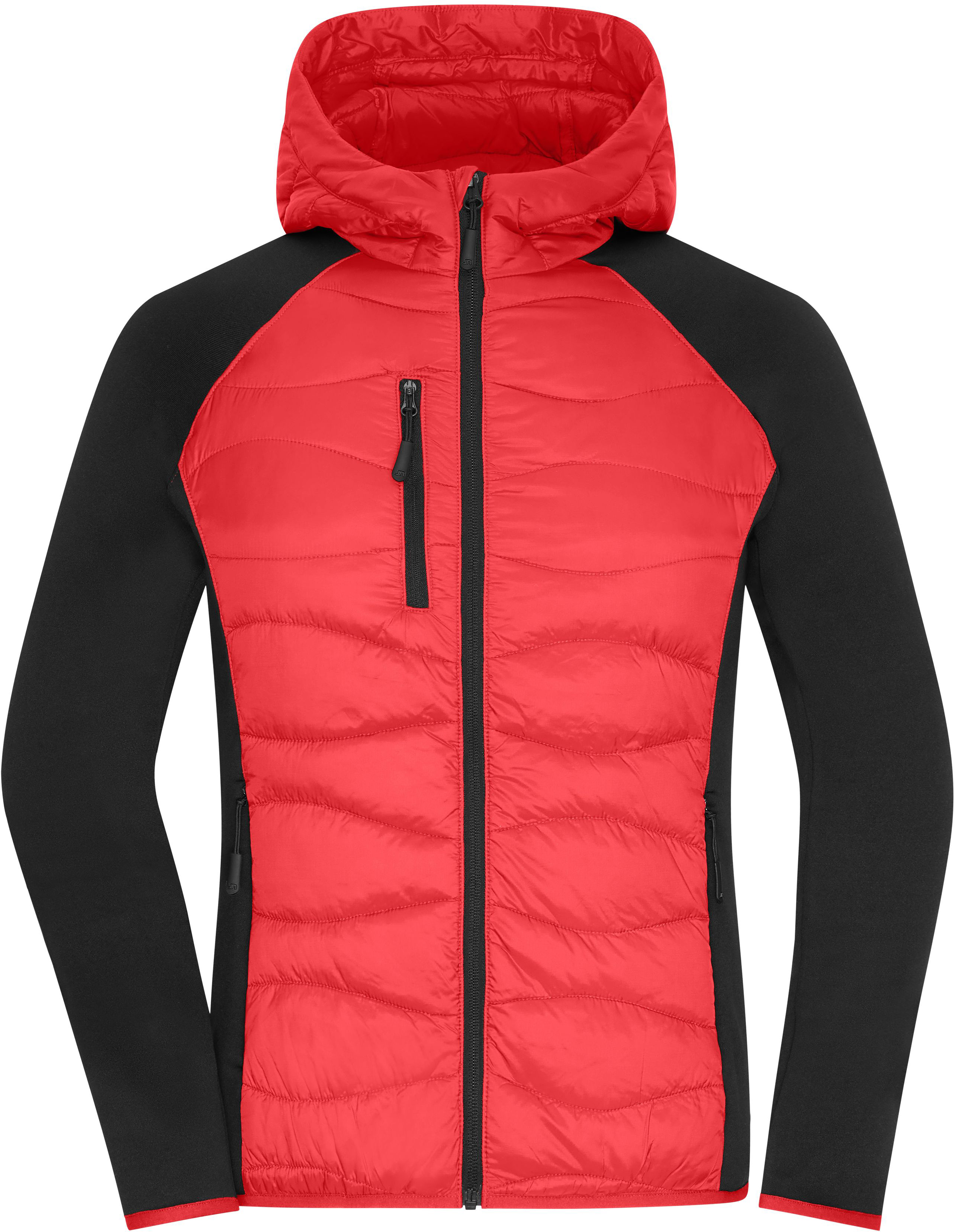 Damen Hybrid-Steppjacke mit Sorona-Aura-Wattierung