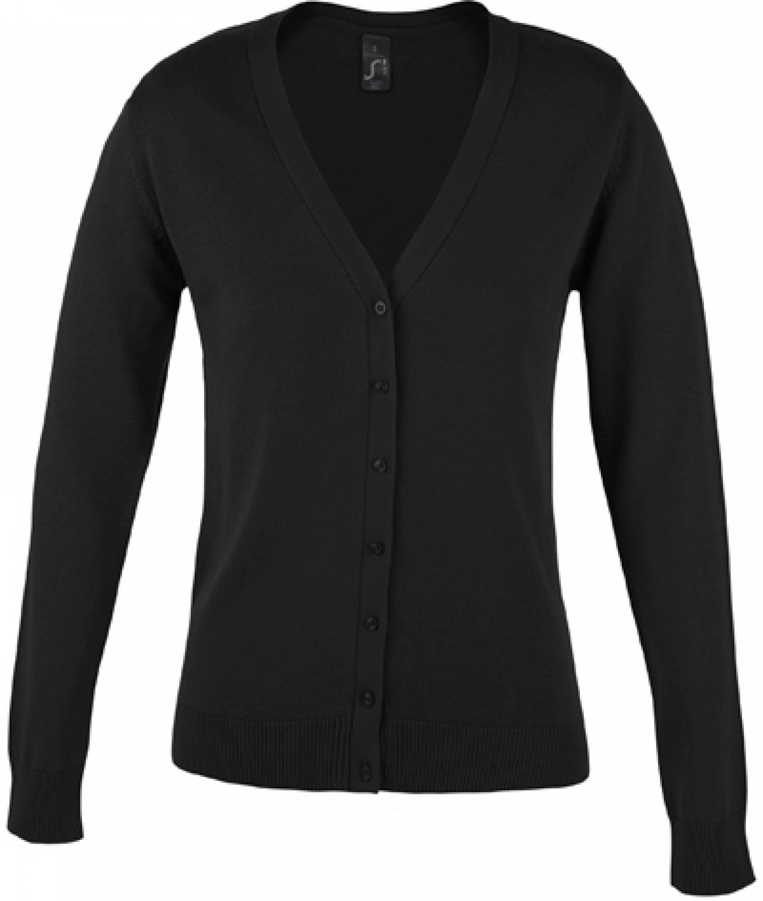 Damen V-Neck Cardigan "Golden"