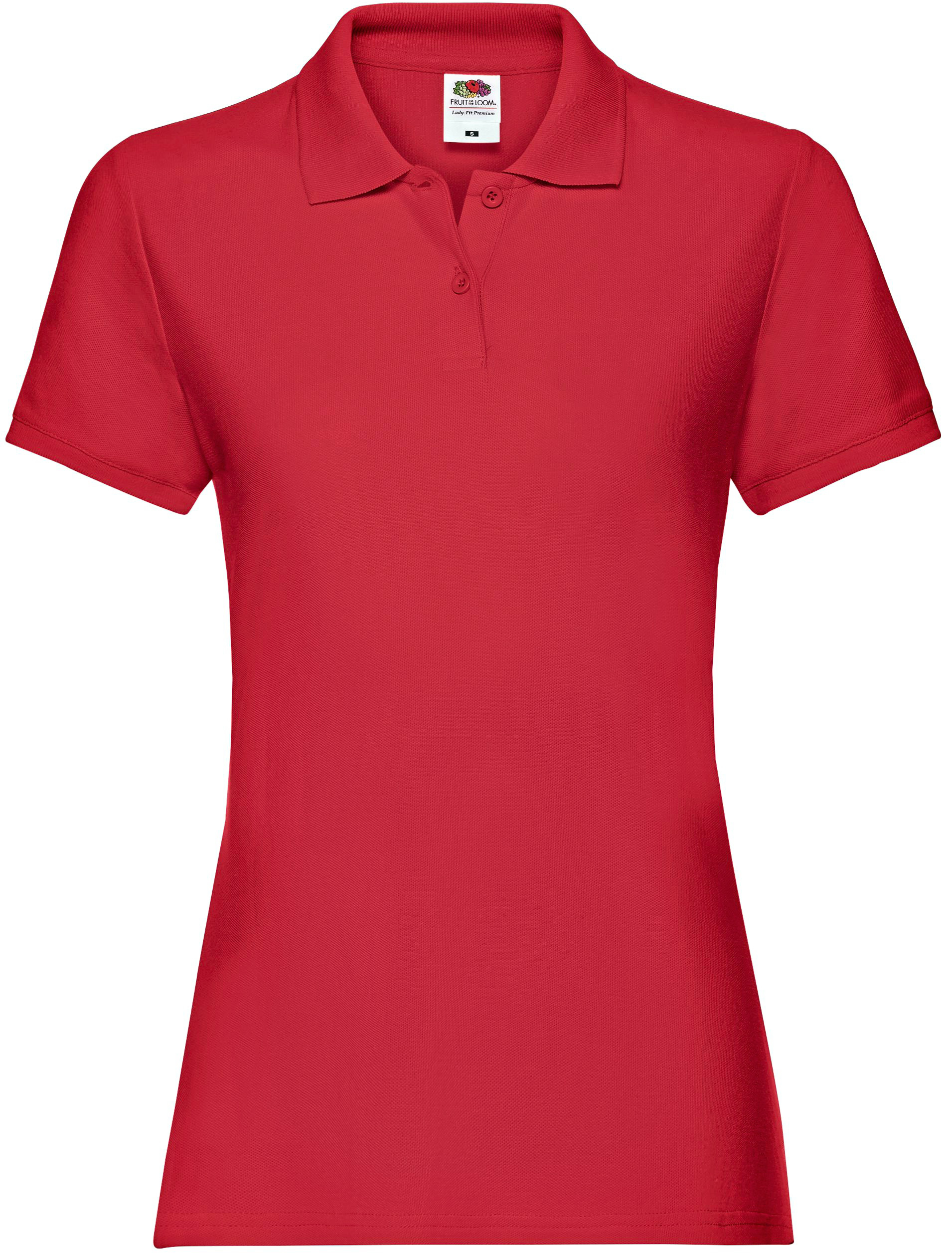 Premium Damen-Poloshirt mit Seitenschlitzen