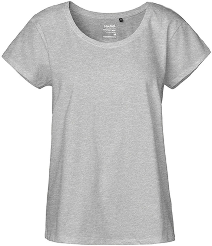 Weit geschnittenes Damen-T-Shirt aus Fairtrade-Baumwolle