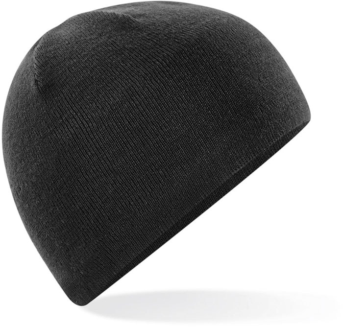 Wasserabweisender Sport-Beanie mit Microfleece-Stirnband