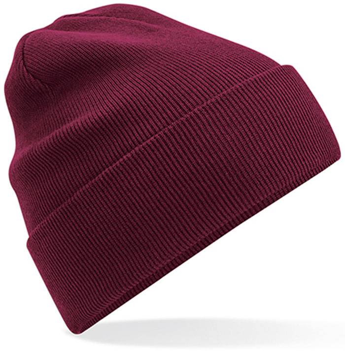 Klassischer Bio-Beanie mit Umschlag