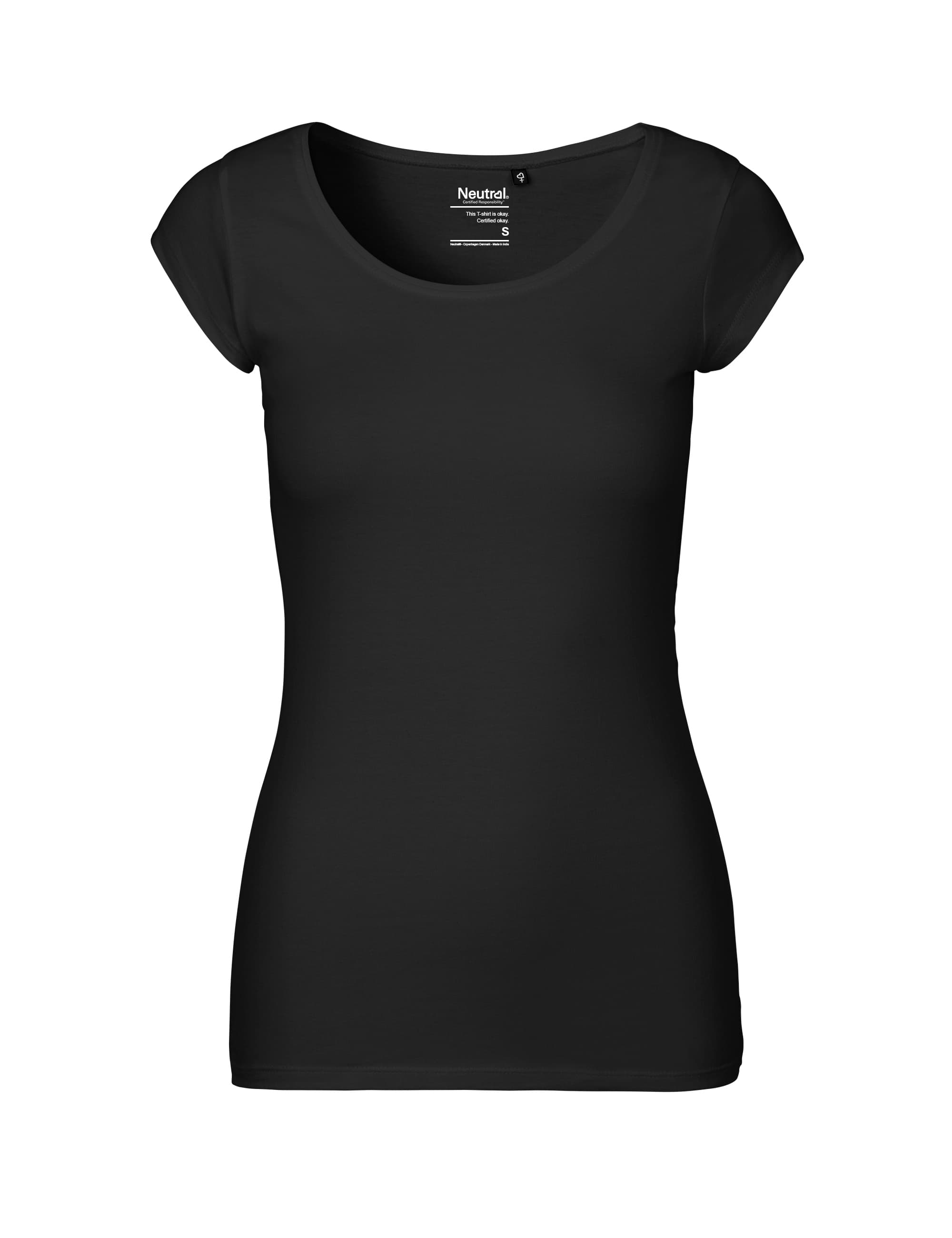 Damen-T-Shirt aus Fairtrade-Baumwolle im leichten Slim Fit-Schnitt