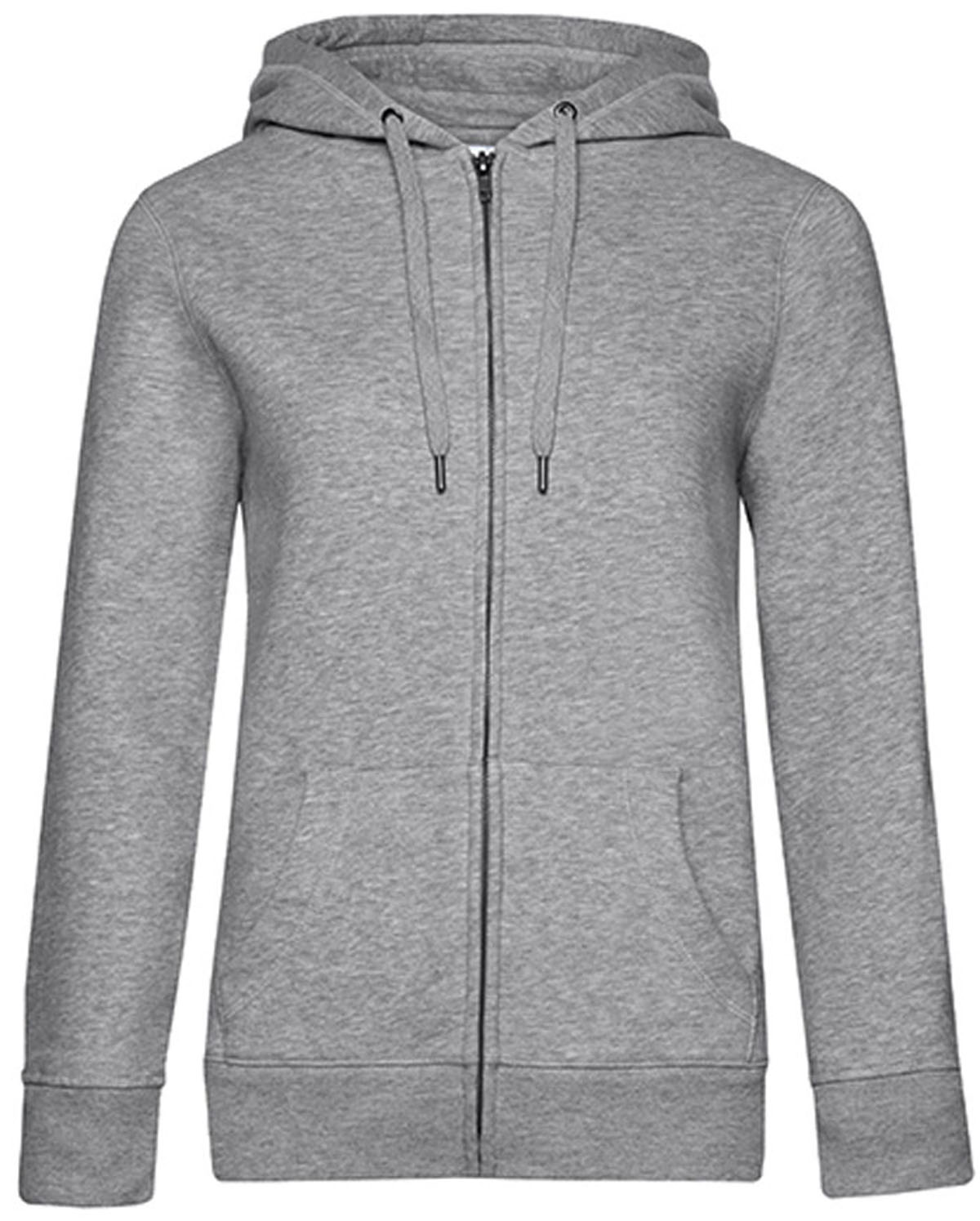 Flauschiger Damen Zip-Hoodie "Queen"