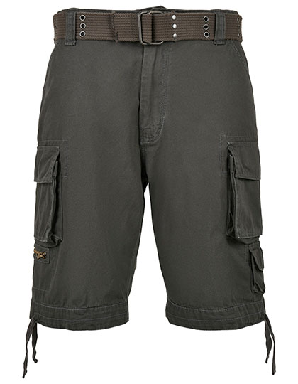 Unisex-Cargoshorts mit Gürtel