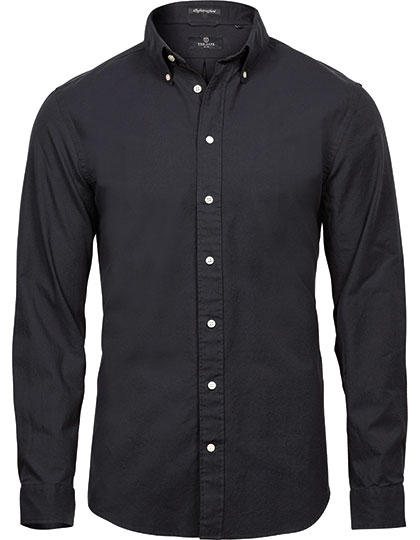 Schmal geschnittenes Herren-Oxfordhemd "Perfect" mit Button-Down-Kragen