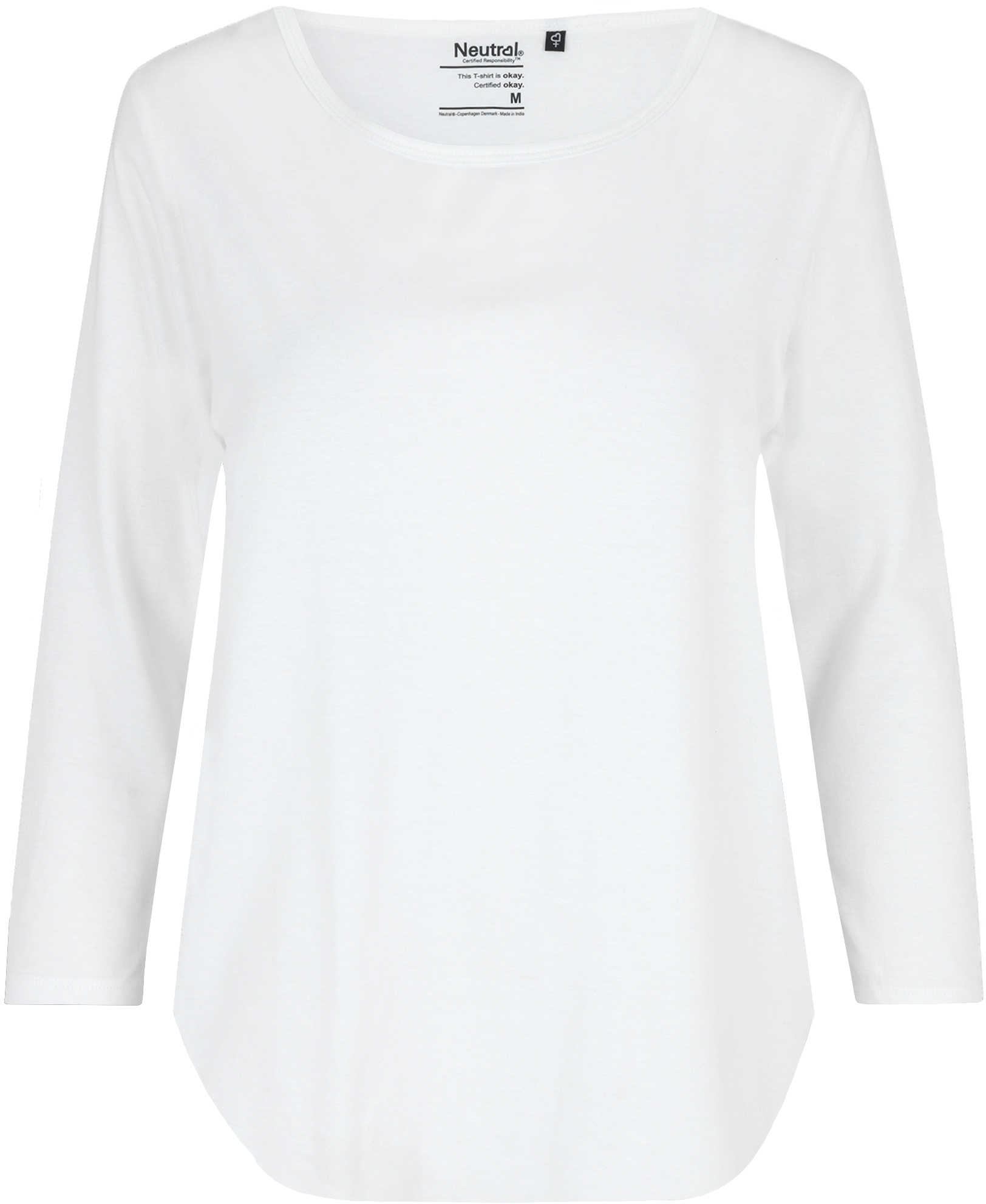 3/4-Arm Damen-T-Shirt aus Fairtrade-Baumwolle