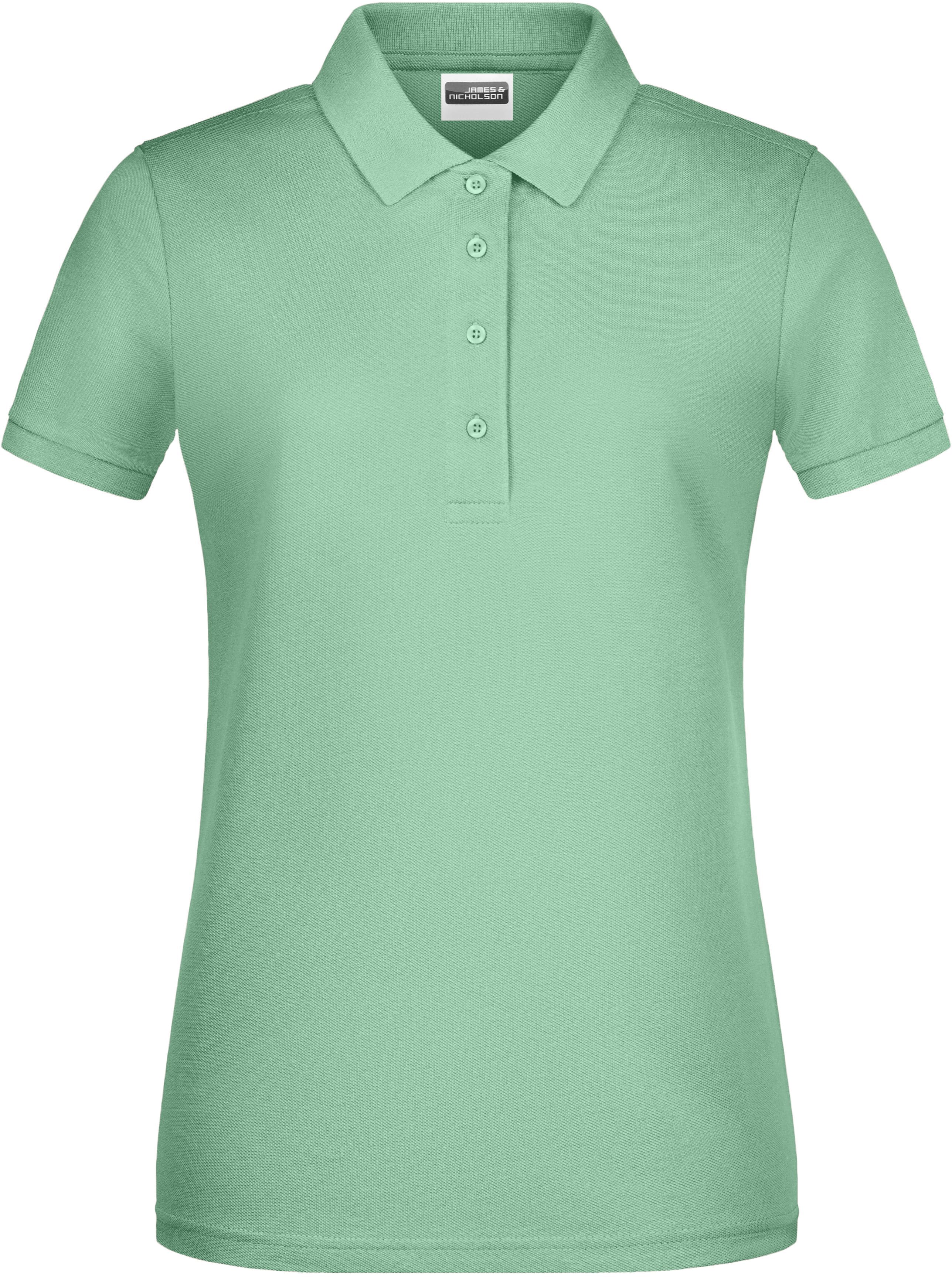 Basic Damen-Poloshirt aus Bio-Baumwolle