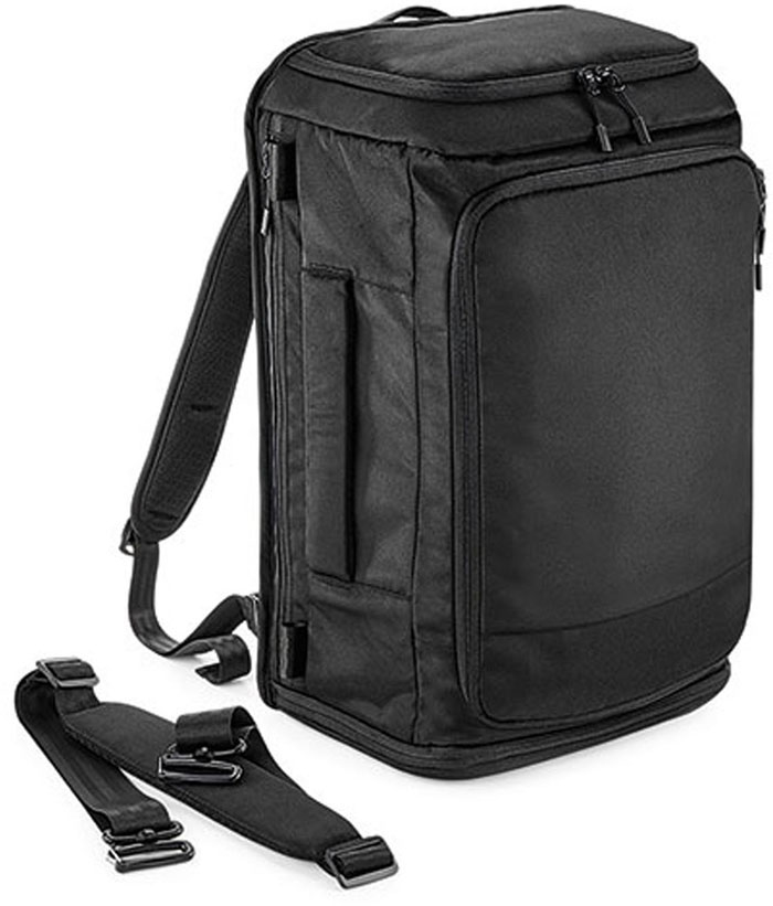 28 Liter Business-Rucksack "Pitch Black" bis 15,6 Zoll