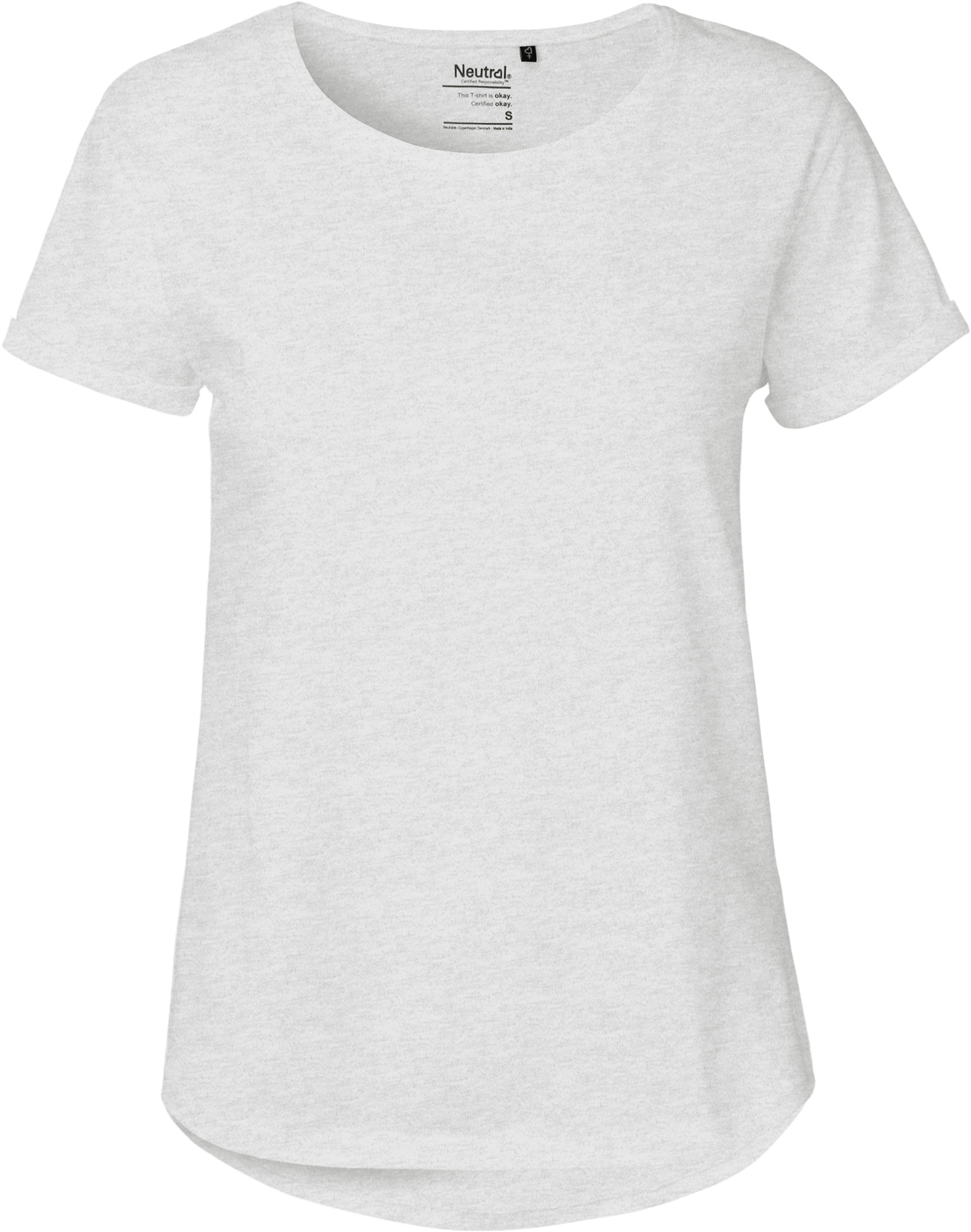 Roll-Up Damen-T-Shirt aus Fairtrade-Baumwolle