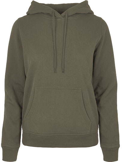 Kuscheliger Basic Damen-Hoodie mit Kängurutasche