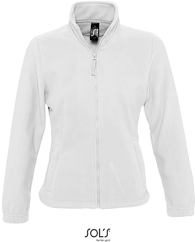 Klassische Damen-Fleecejacke "North" mit Stehkragen