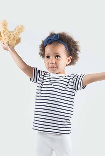 Leichtes gestreiftes T-Shirt für Babys und Kleinkinder