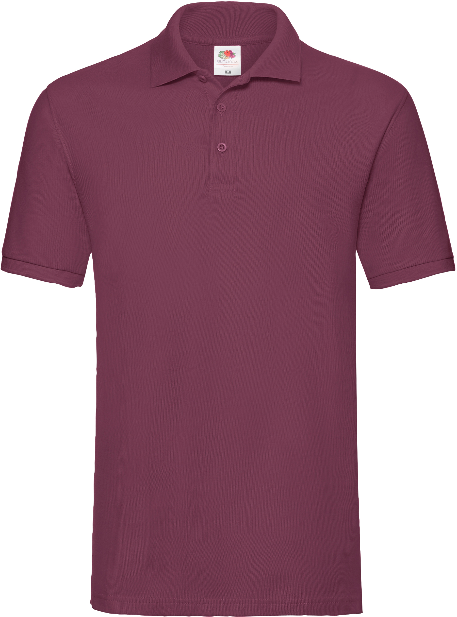 Premium Herren-Poloshirt mit Seitenschlitzen