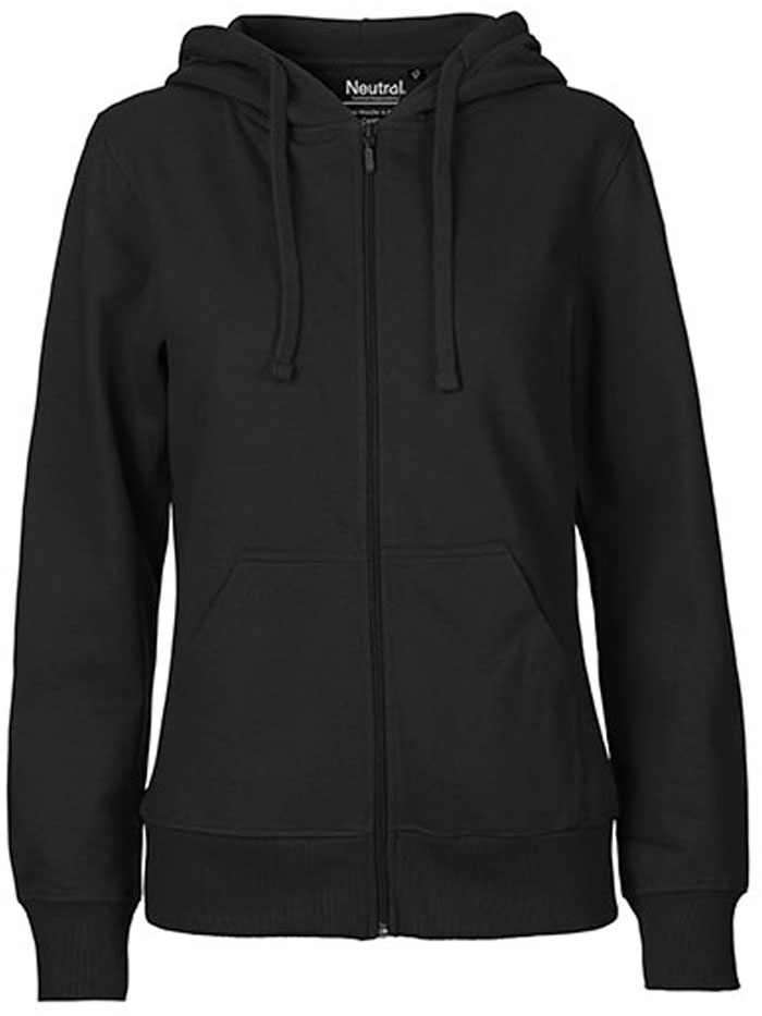 Flauschiger Damen Zip-Hoodie aus Fairtrade-Baumwolle