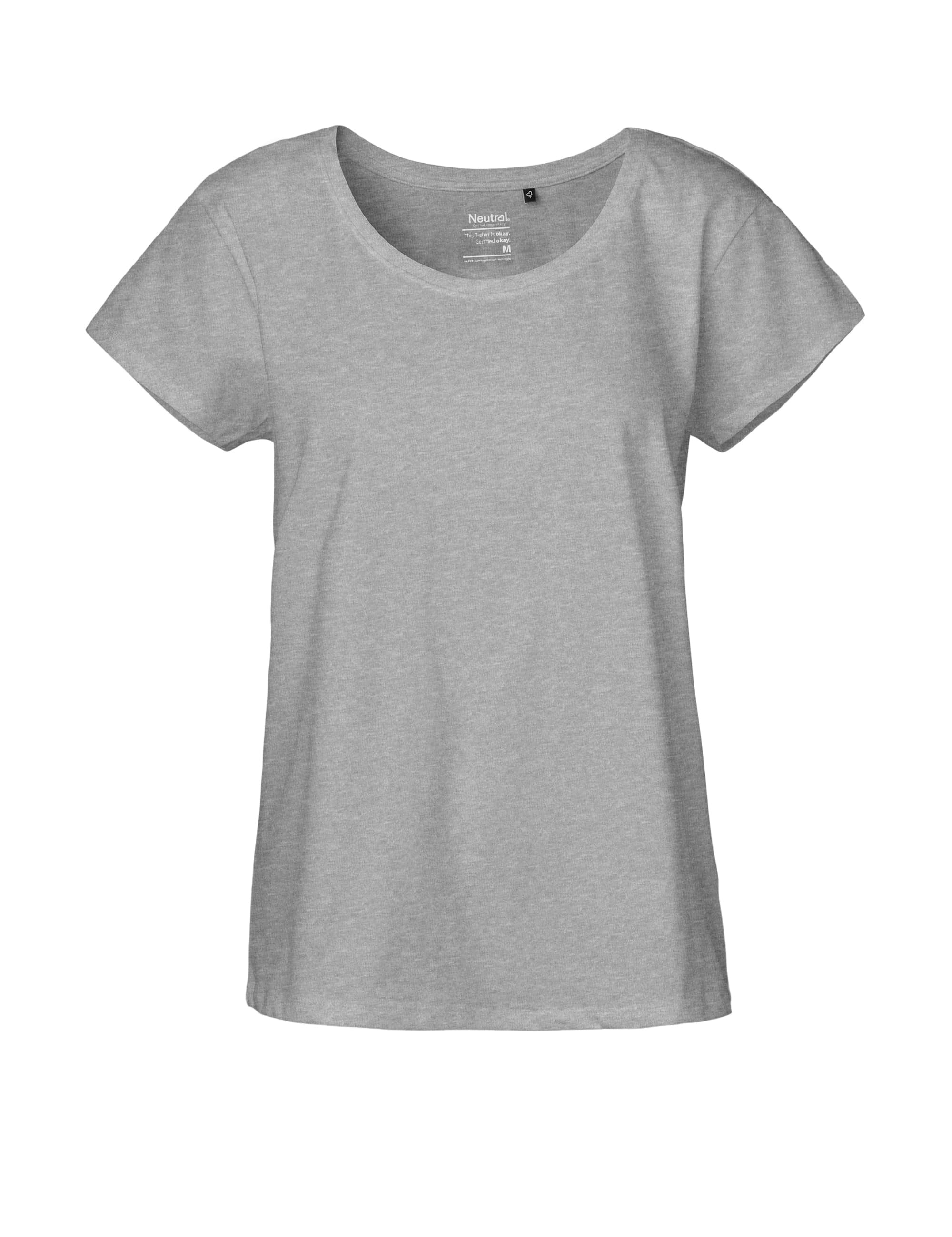 Weit geschnittenes Damen-T-Shirt aus Fairtrade-Baumwolle