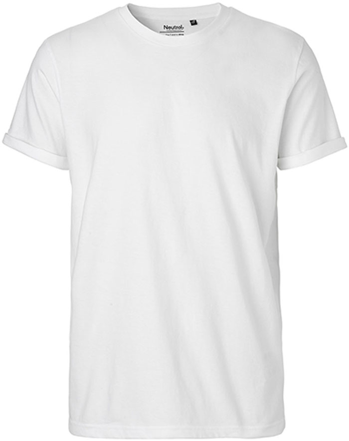 Roll-Up Herren-T-Shirt aus Fairtrade-Baumwolle