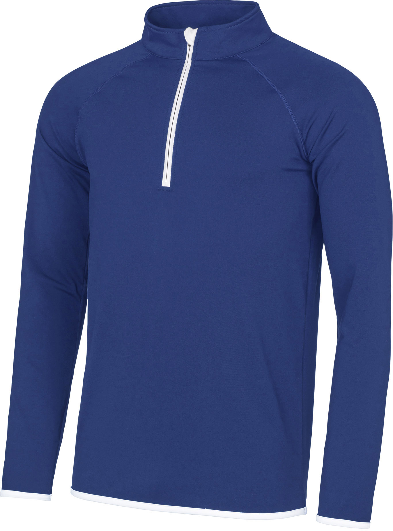 Slim Fit Herren Sport-Sweater mit 1/2-Zip