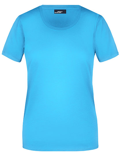 Leicht tailliertes Basic Damen-T-Shirt