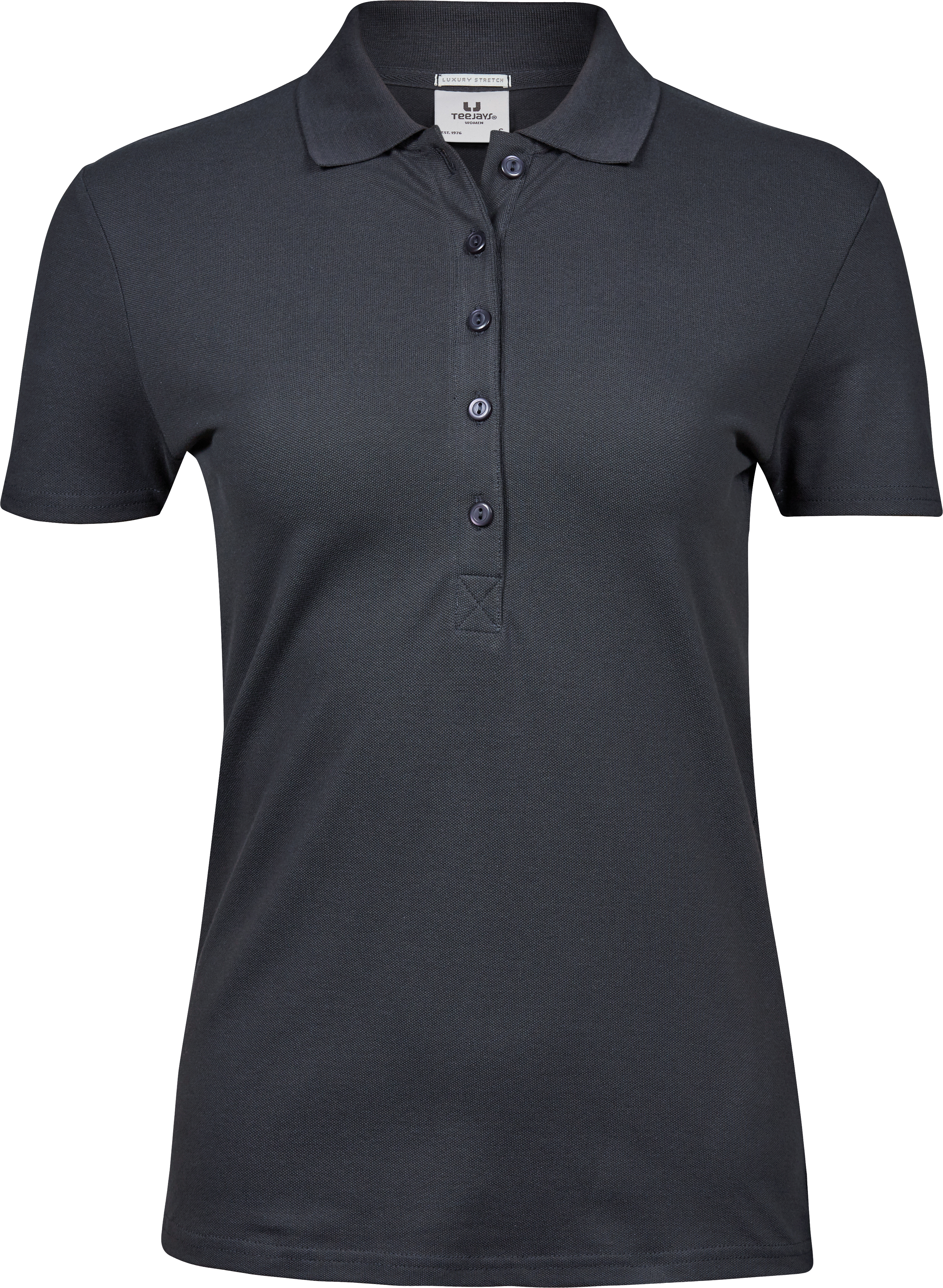 Elastisches Premium Damen-Poloshirt aus Bio-Baumwolle