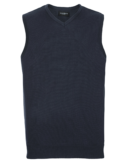 Pflegeleichter V-Neck Herren-Strick-Pullunder