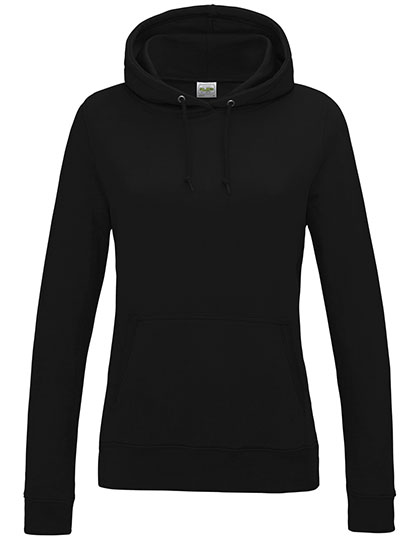 Flauschiger Damen-Hoodie mit Kängurutasche