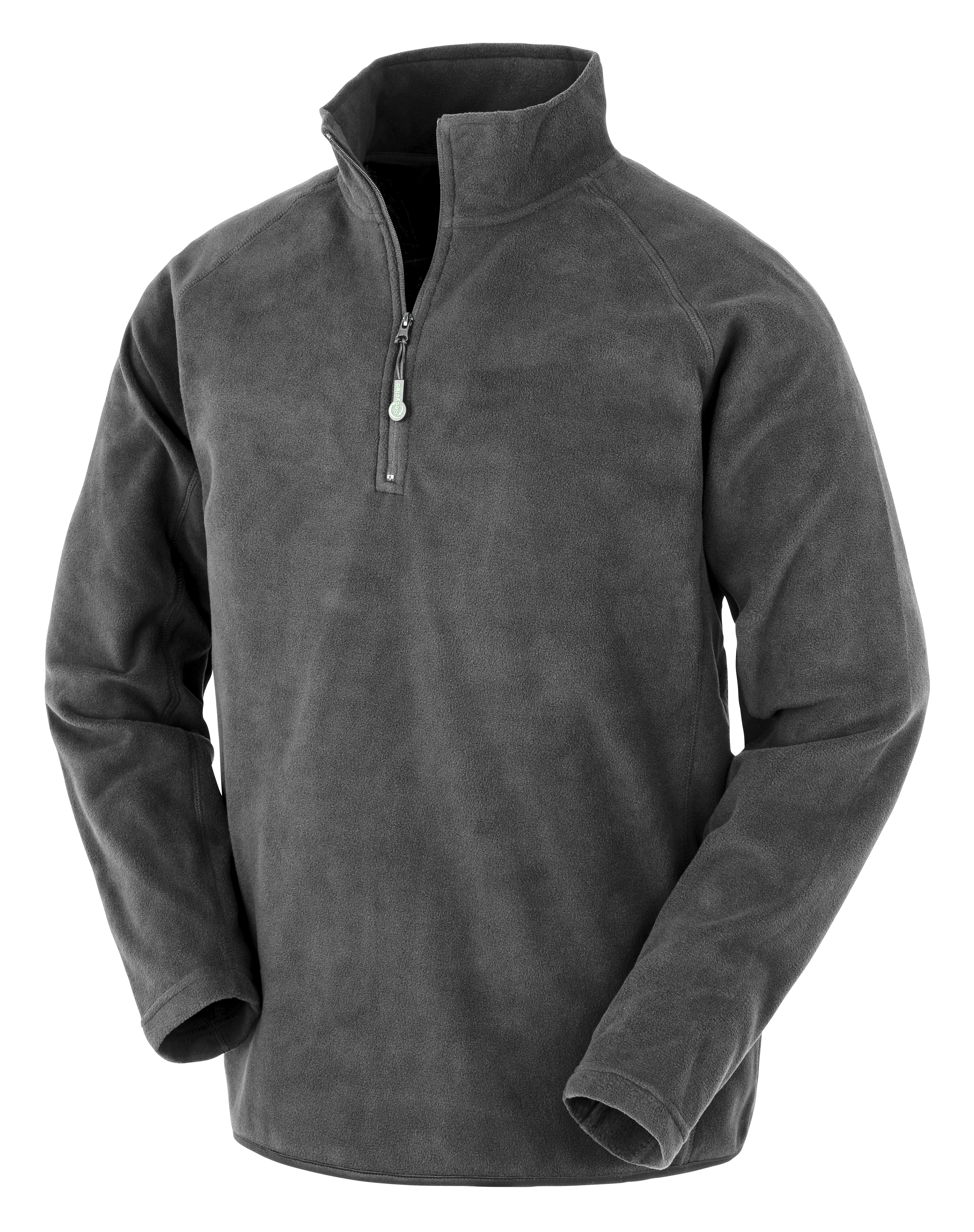 Atmungsaktiver recycelter Herren-Microfleece-Pullover