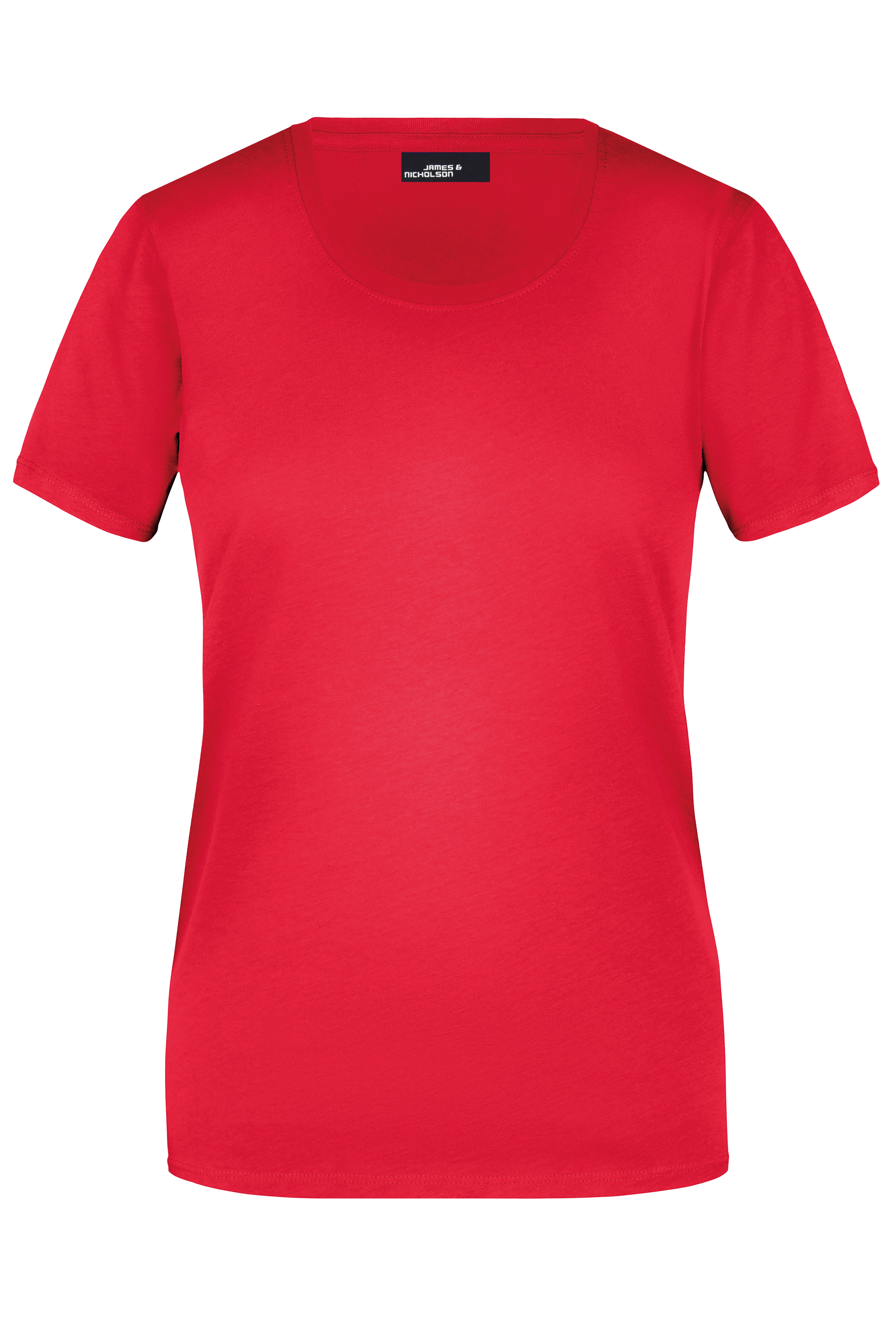 Leicht tailliertes Basic Damen-T-Shirt