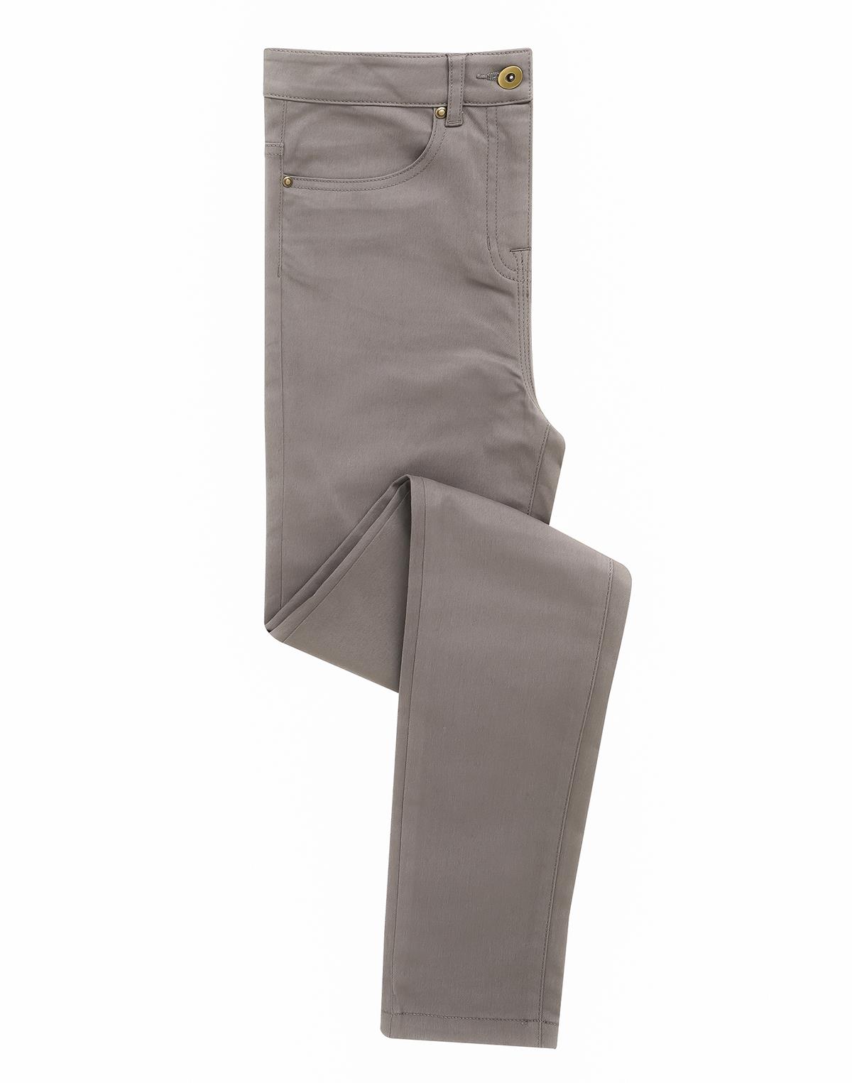 Strapazierfähige Slim Fit Damen-Chino