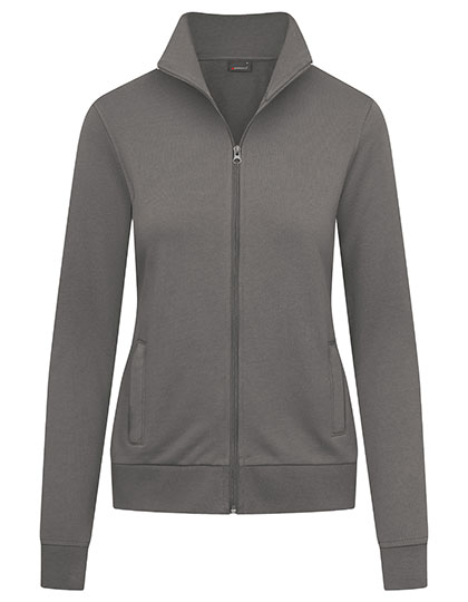 Damen-Sweatjacke mit Stehkragen