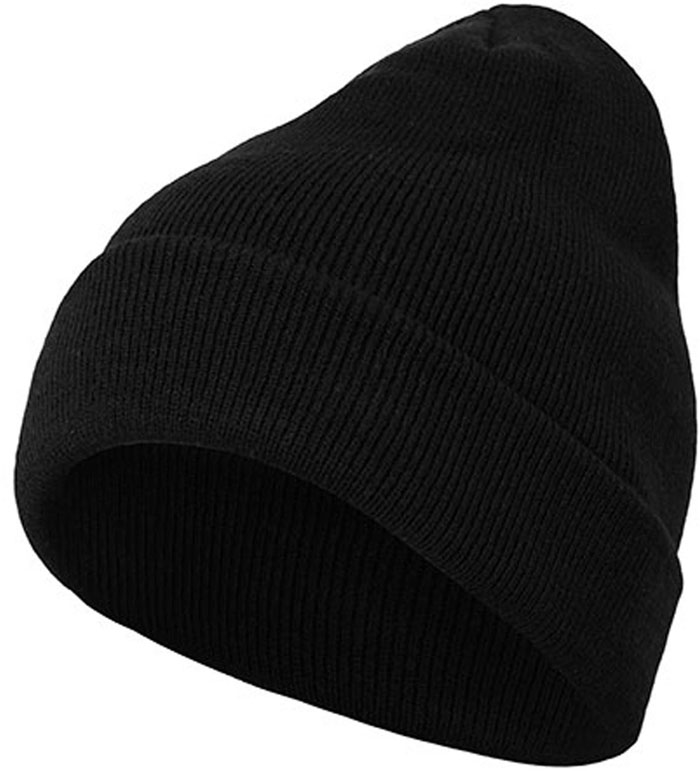 Klassischer Beanie mit Umschlag-Saum