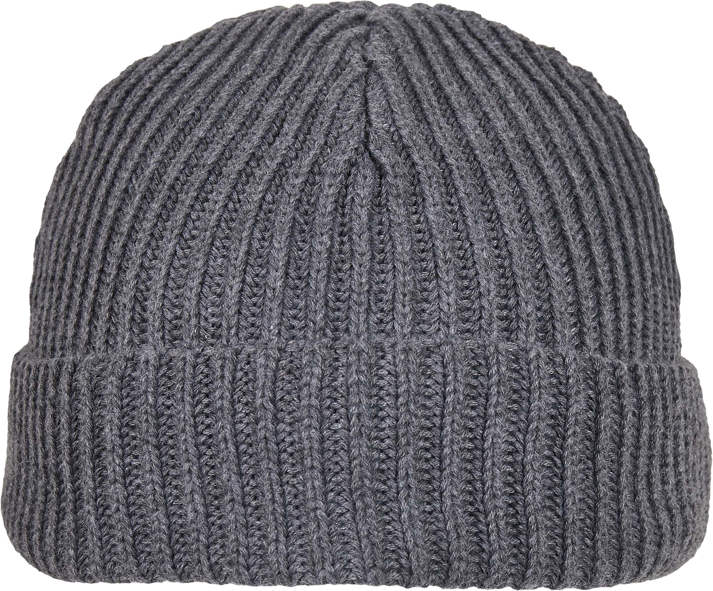 Recycelter Fischer-Beanie mit breitem Umschlag