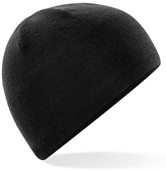 Wasserabweisender Sport-Beanie mit Microfleece-Stirnband