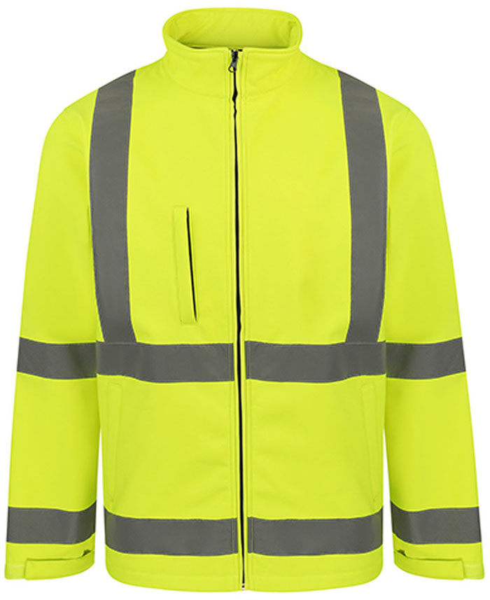 Unisex High-Vis Softshelljacke "Turku"