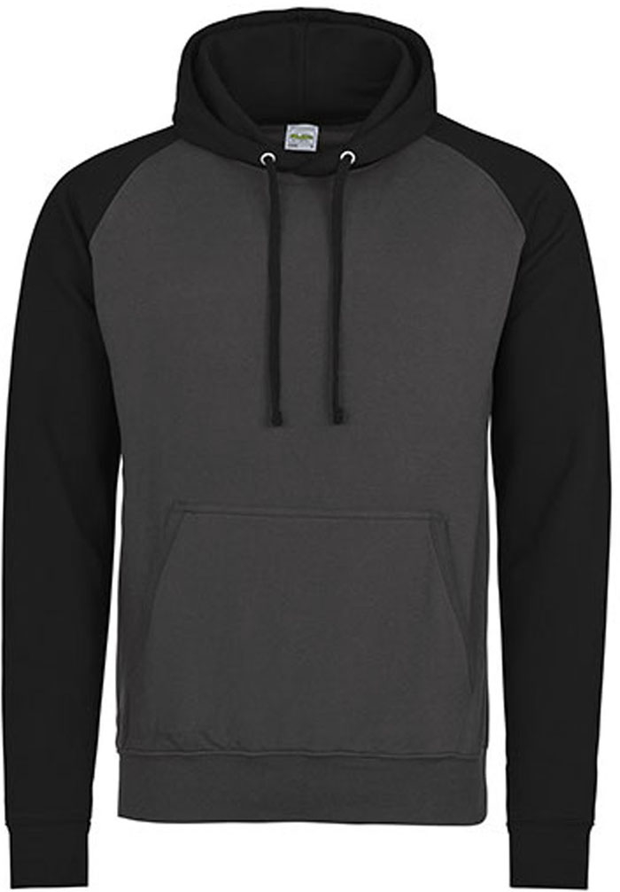 Flauschiger Unisex Baseball-Hoodie mit Kängurutasche