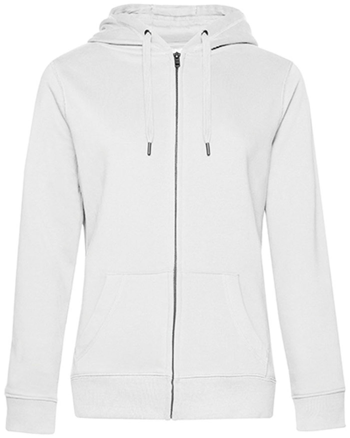 Flauschiger Damen Zip-Hoodie "Queen"