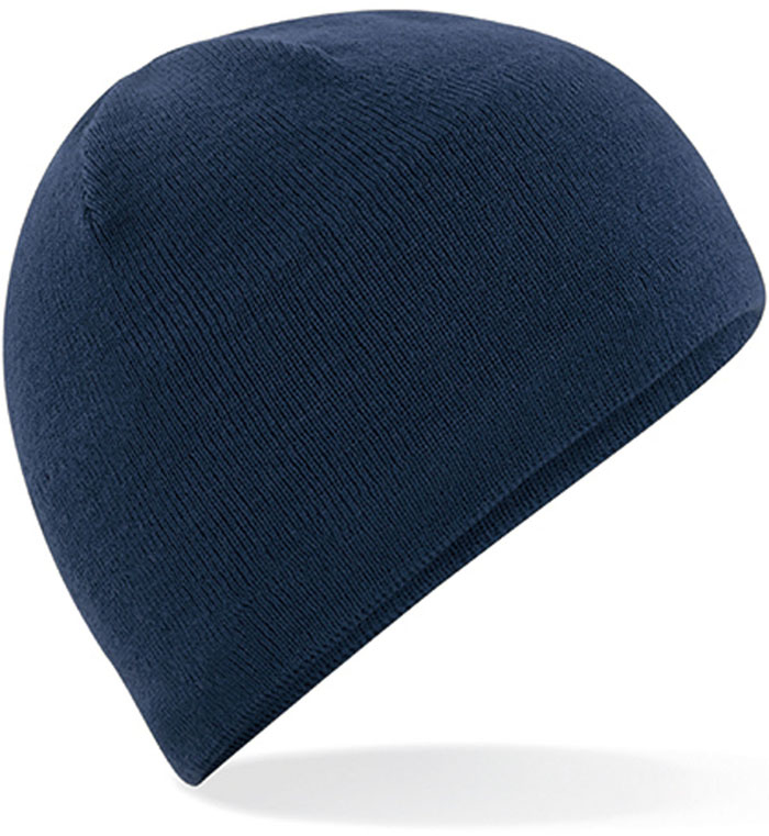 Leichter Sport-Beanie aus atmungsaktiven Gewebe mit Microfleece-Stirnband