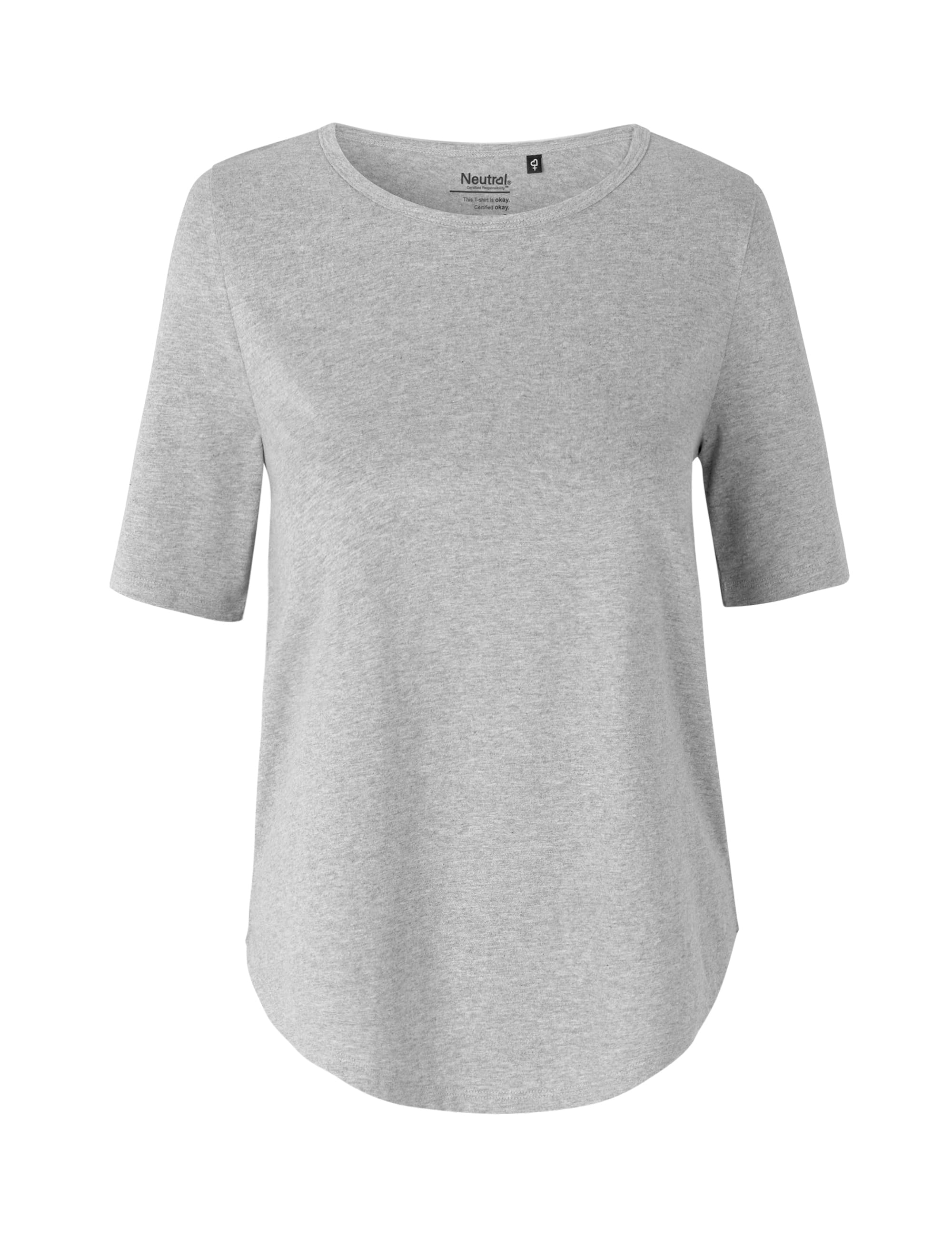 Damen-T-Shirt aus Fairtrade-Baumwolle mit halblangem Arm