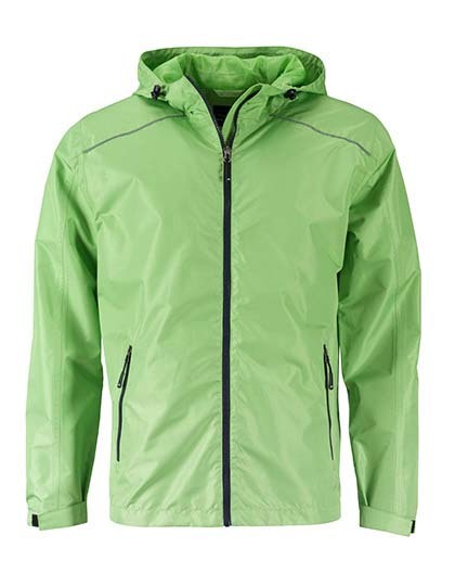 Sportliche Herren-Outdoorjacke mit Kinnschutz