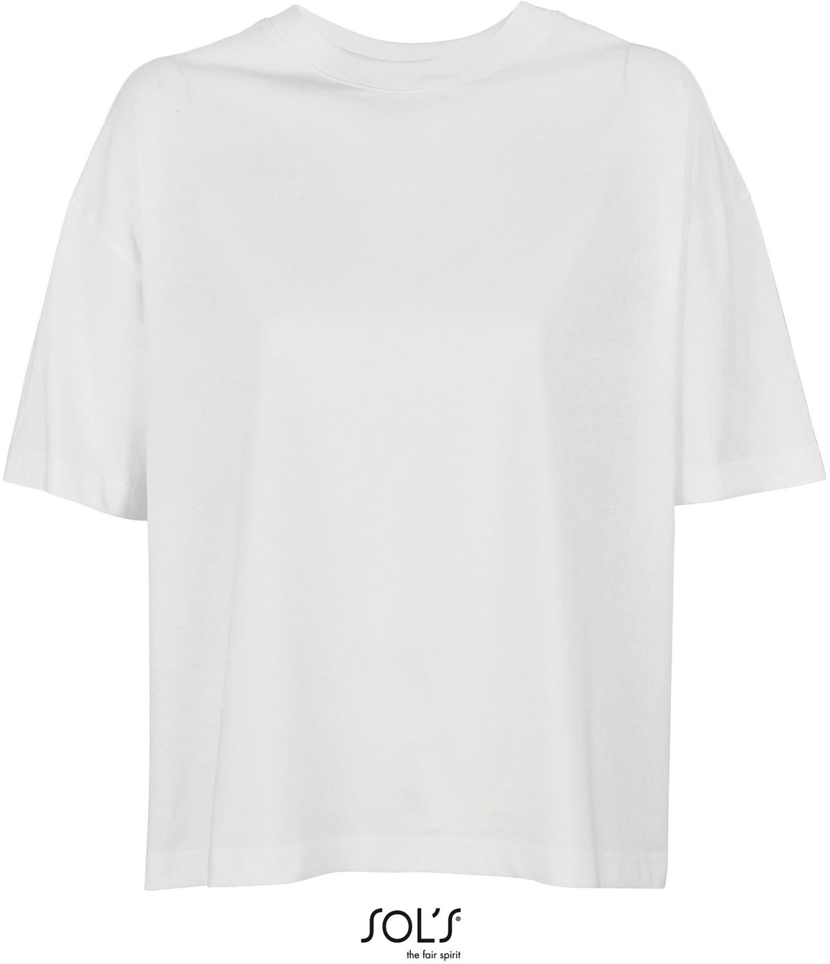 Boxy Oversized Bio T-Shirt für Damen