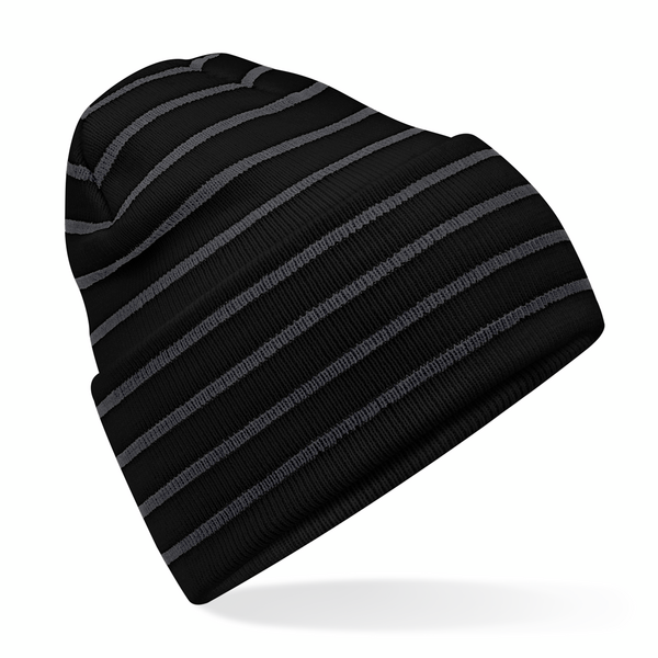 Beanie im klassischem Streifendesign