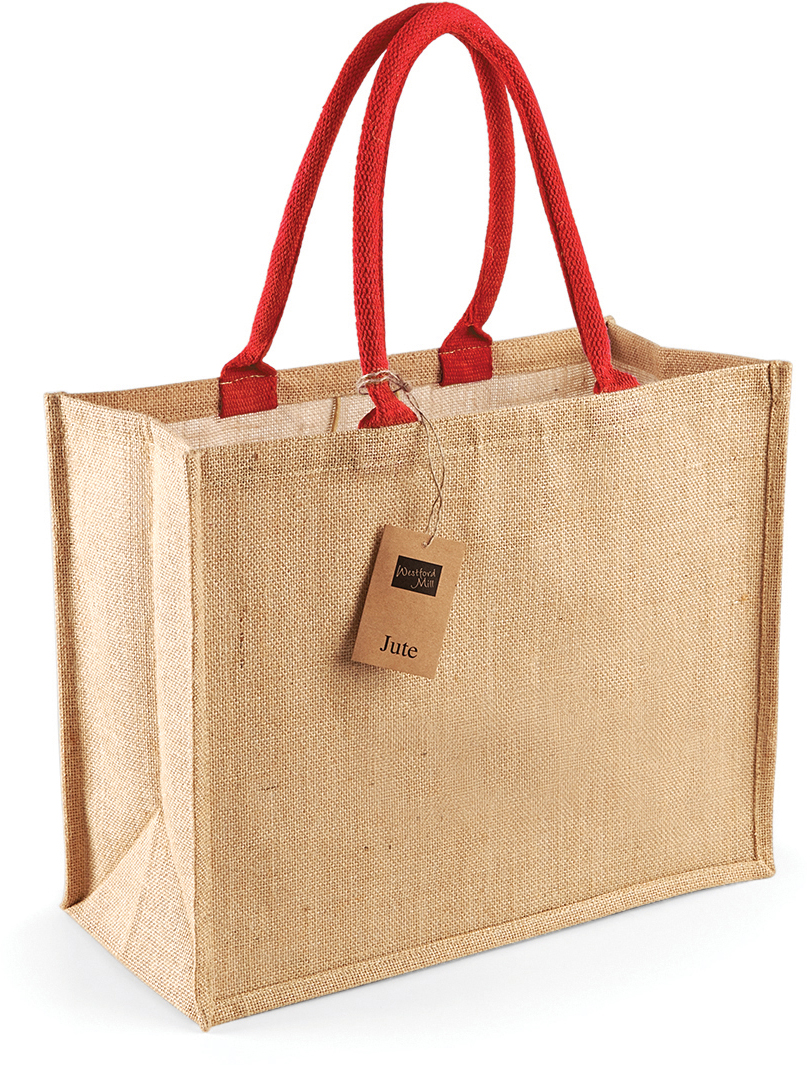 21 Liter Jute-Einkaufstasche